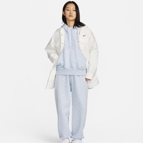 Nike Tops - Nike Sportswear Phoenix Fleece Over-Oversized Printed Hoodie